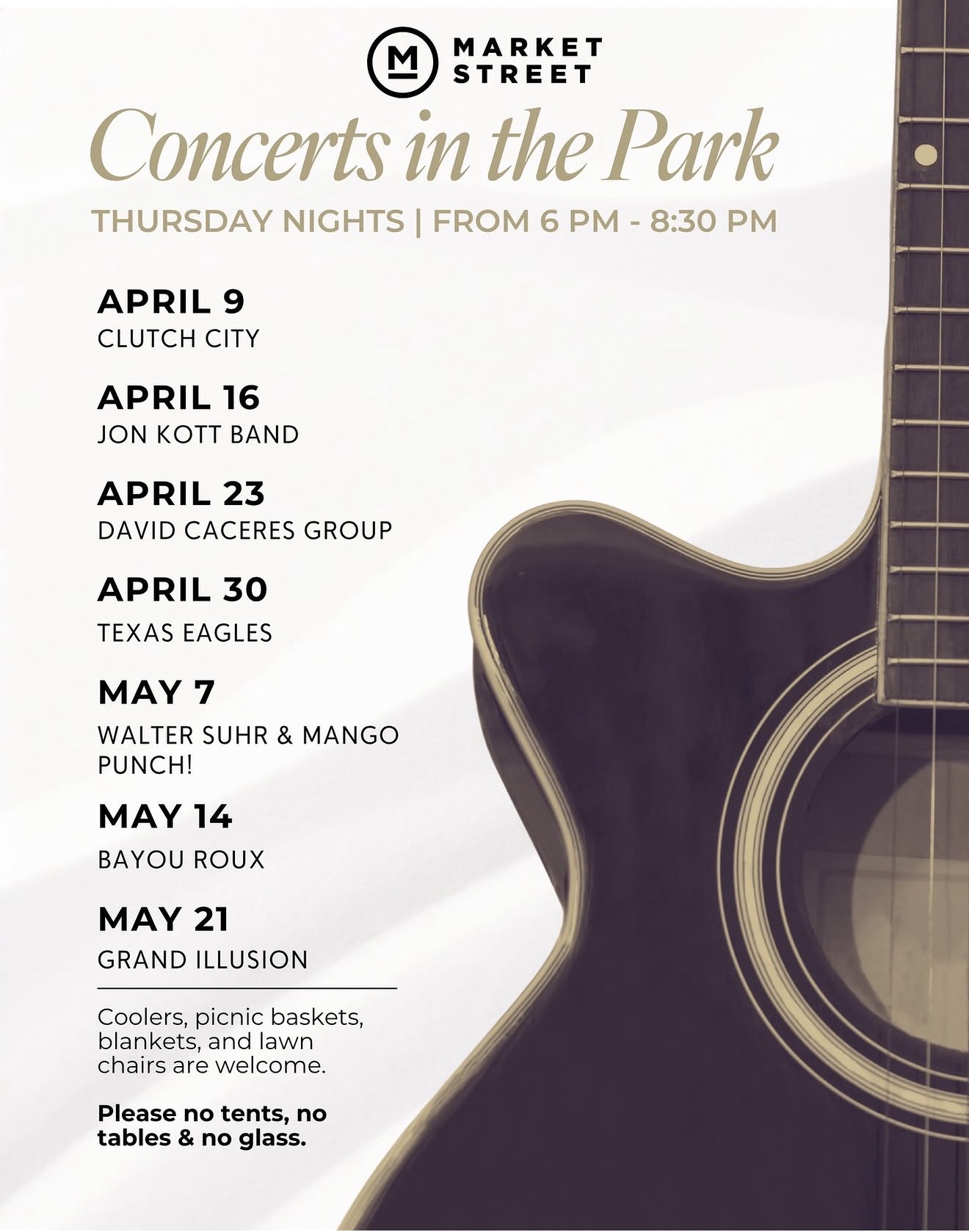 Concerts in the park
