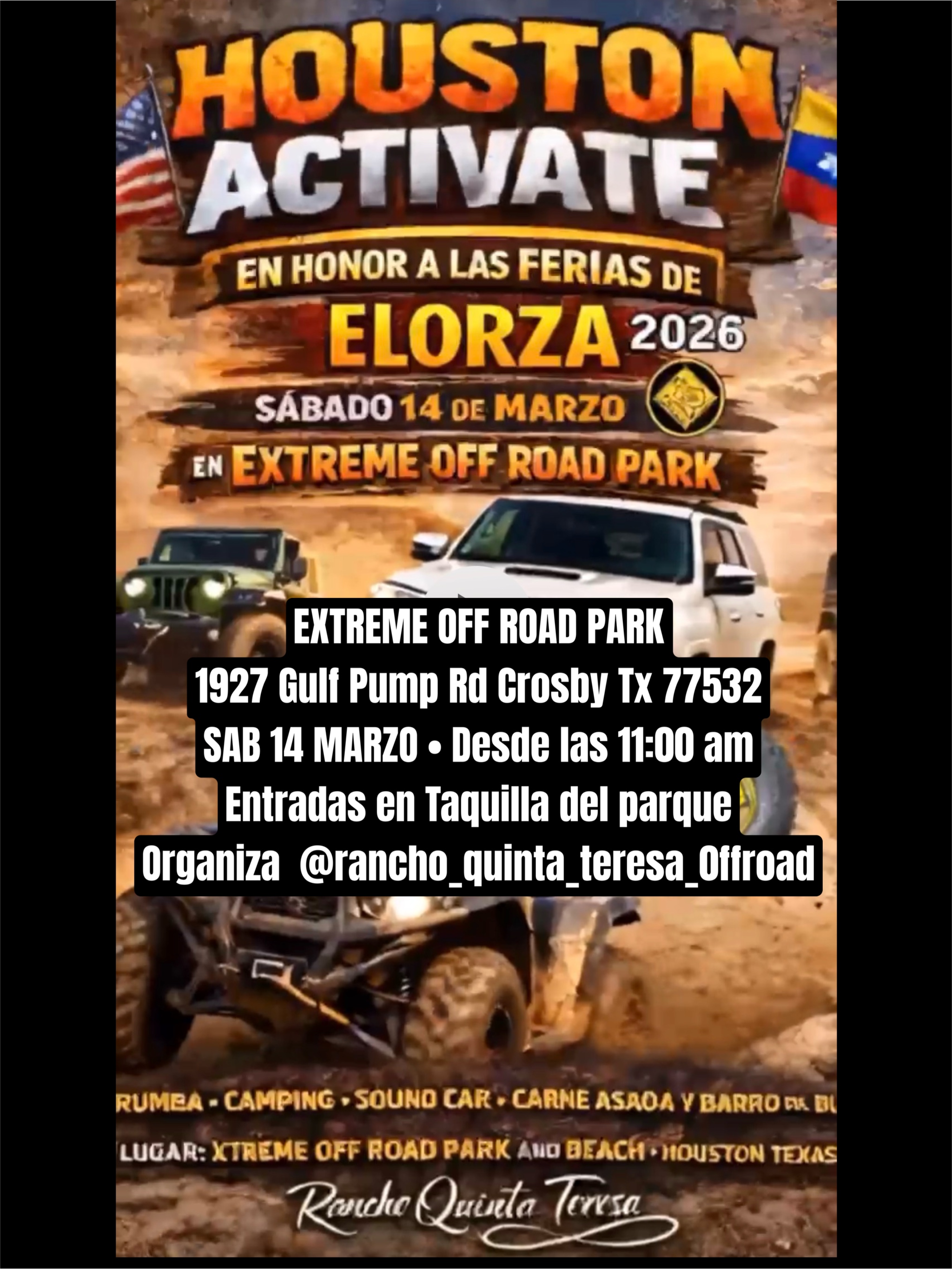 Houston Activate en honor a las Ferias de Elorza
