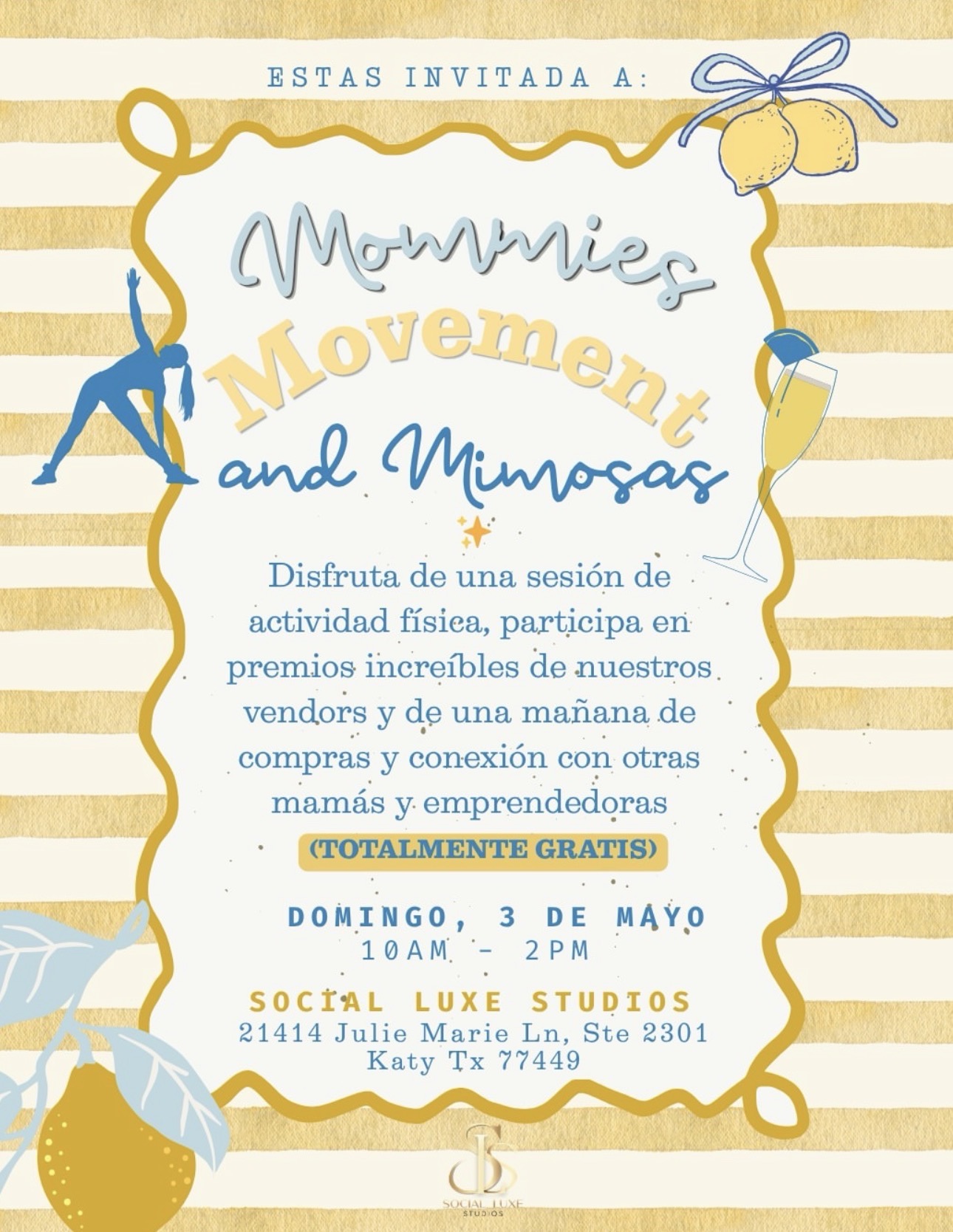 Mommies movement and mimosas