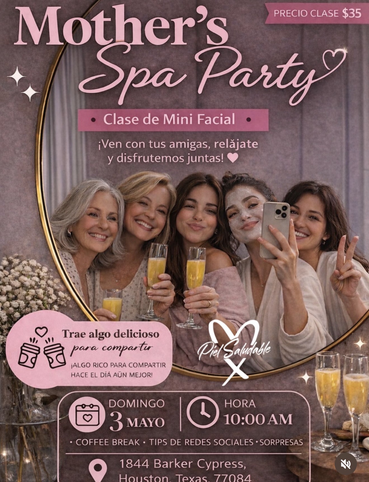 Mothers Spa Party