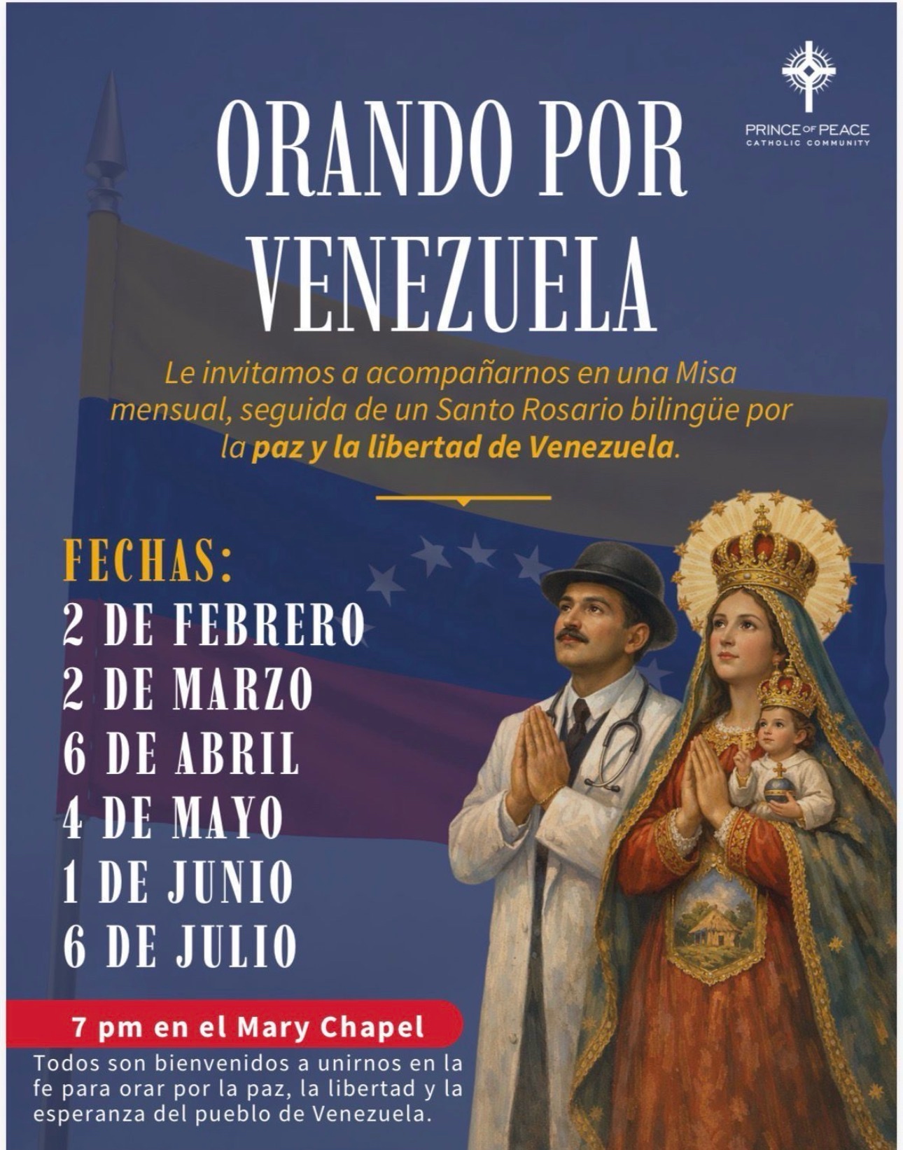 Orando por Venezuela