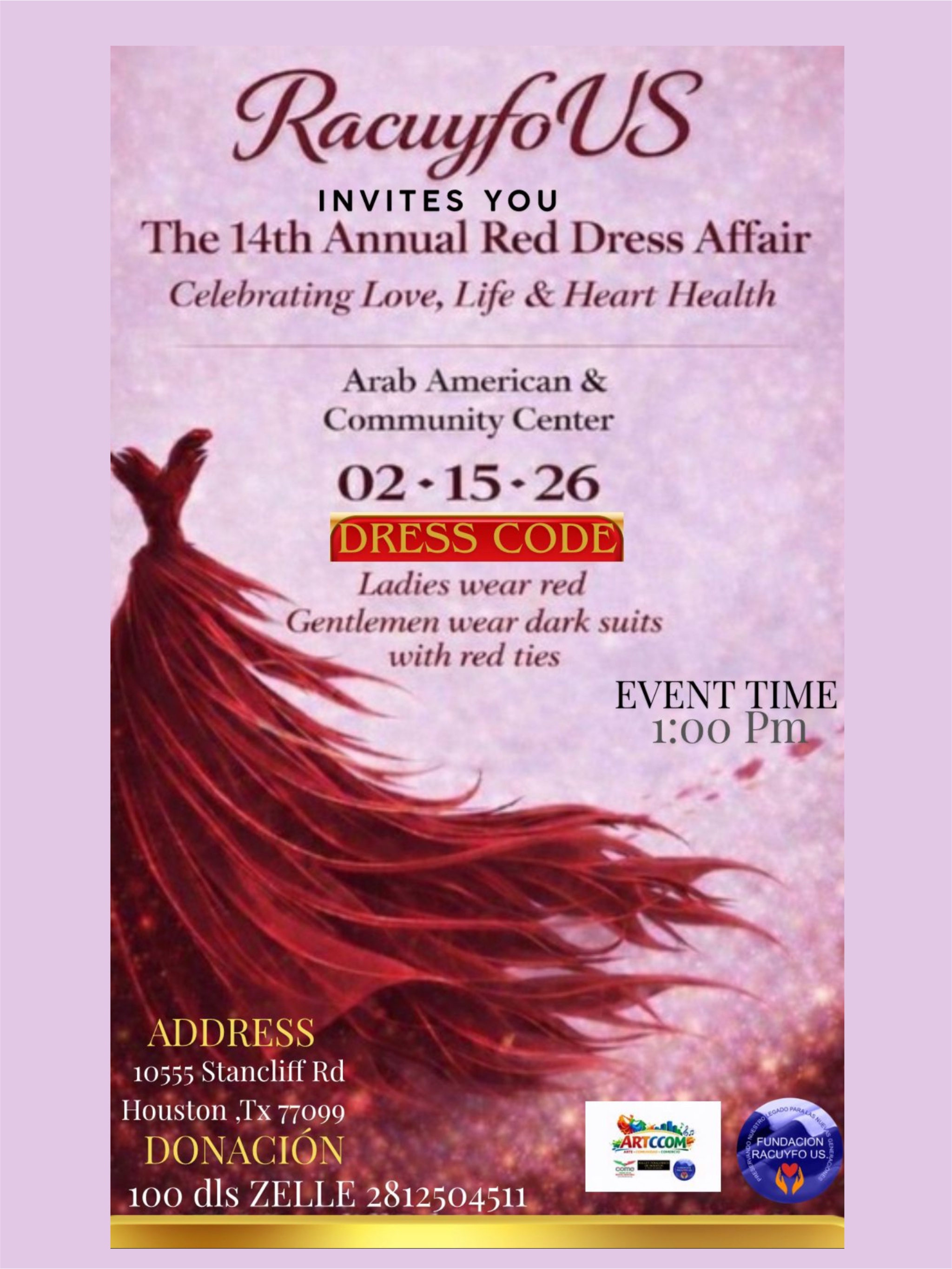 RacuyfoUS  The 14th Annual Red Dress Affair