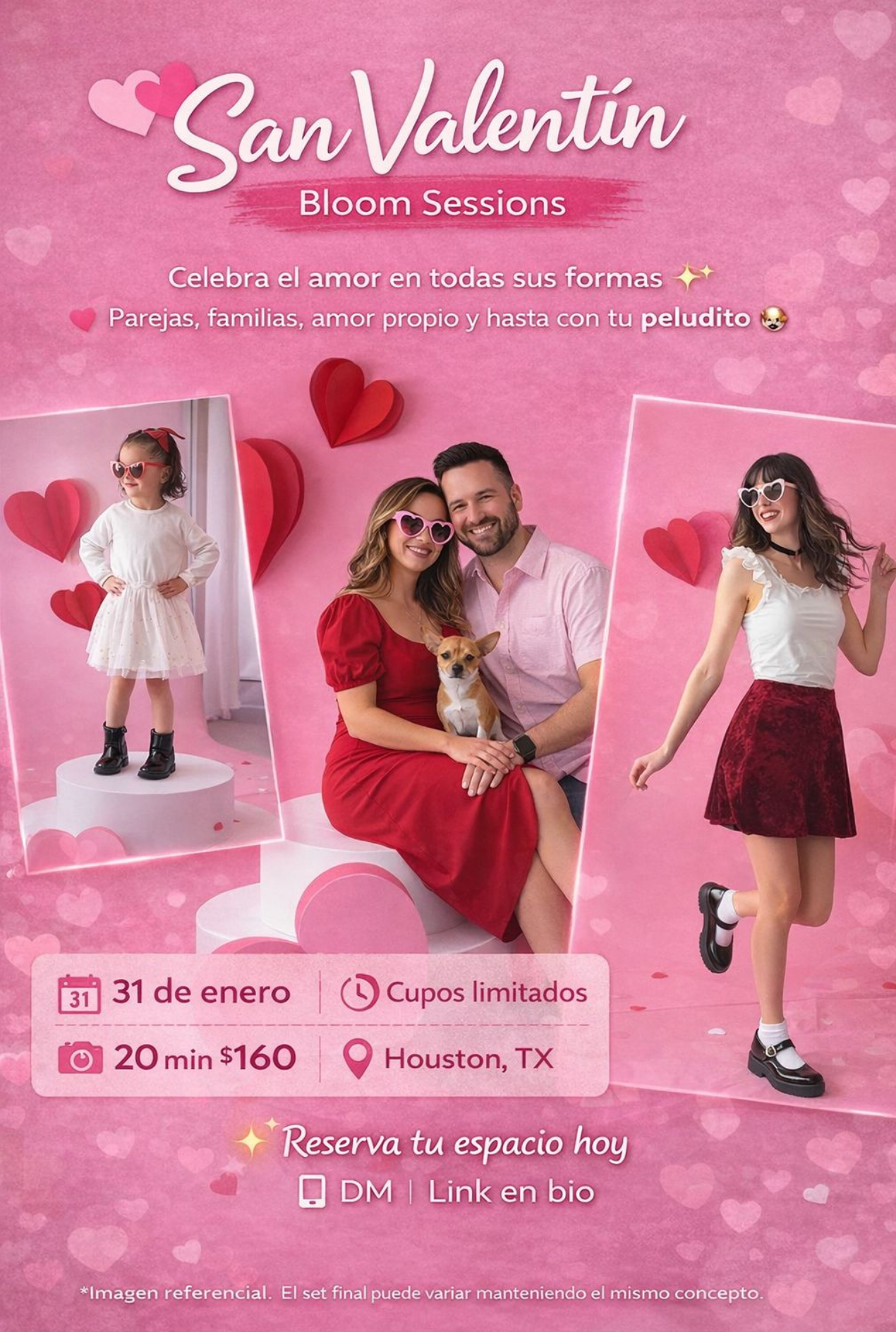 San Valentín Bloom Sessions