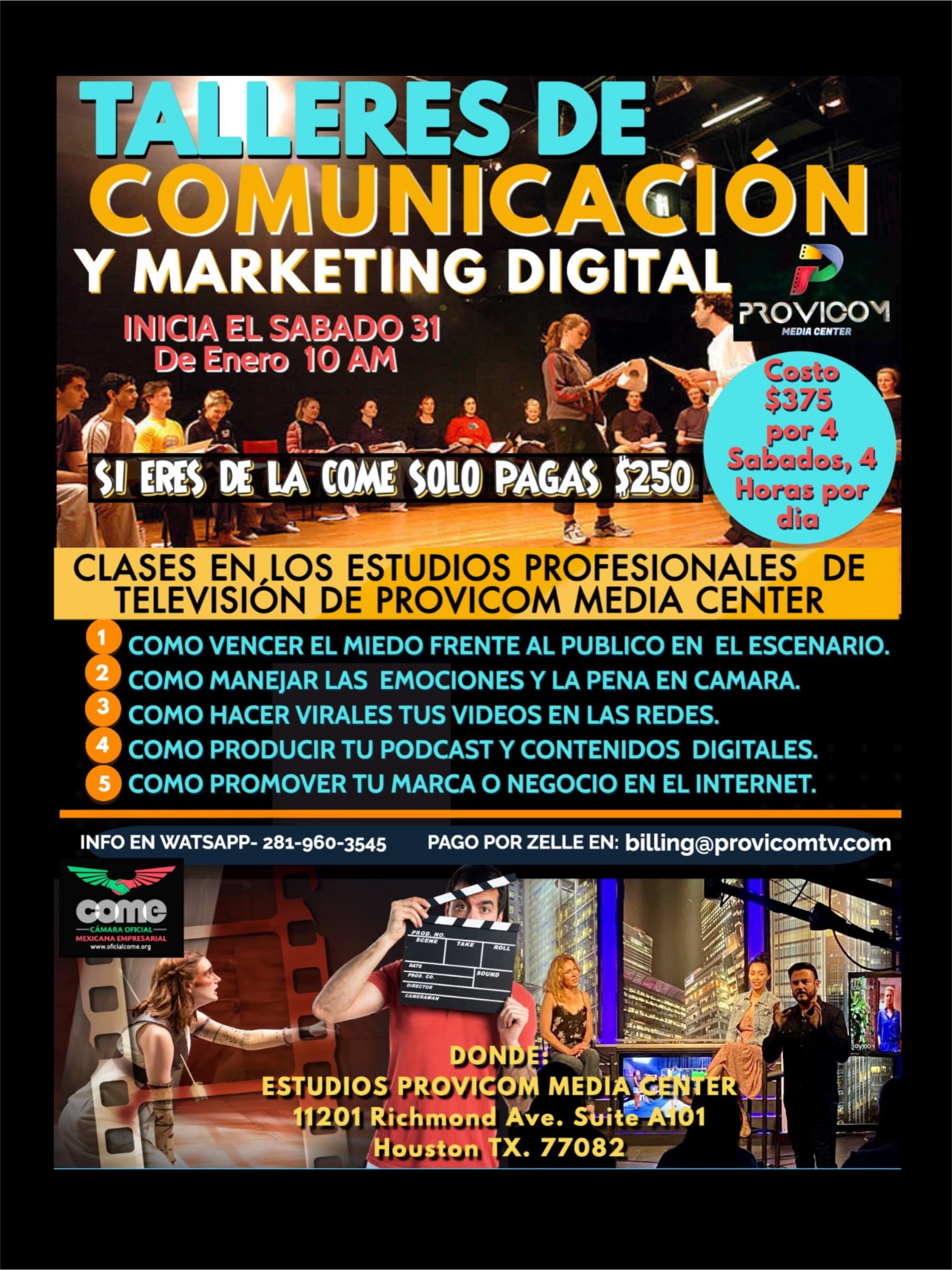 TALLERES DE COMUNICACIÓN Y MARKETING DIGITAL