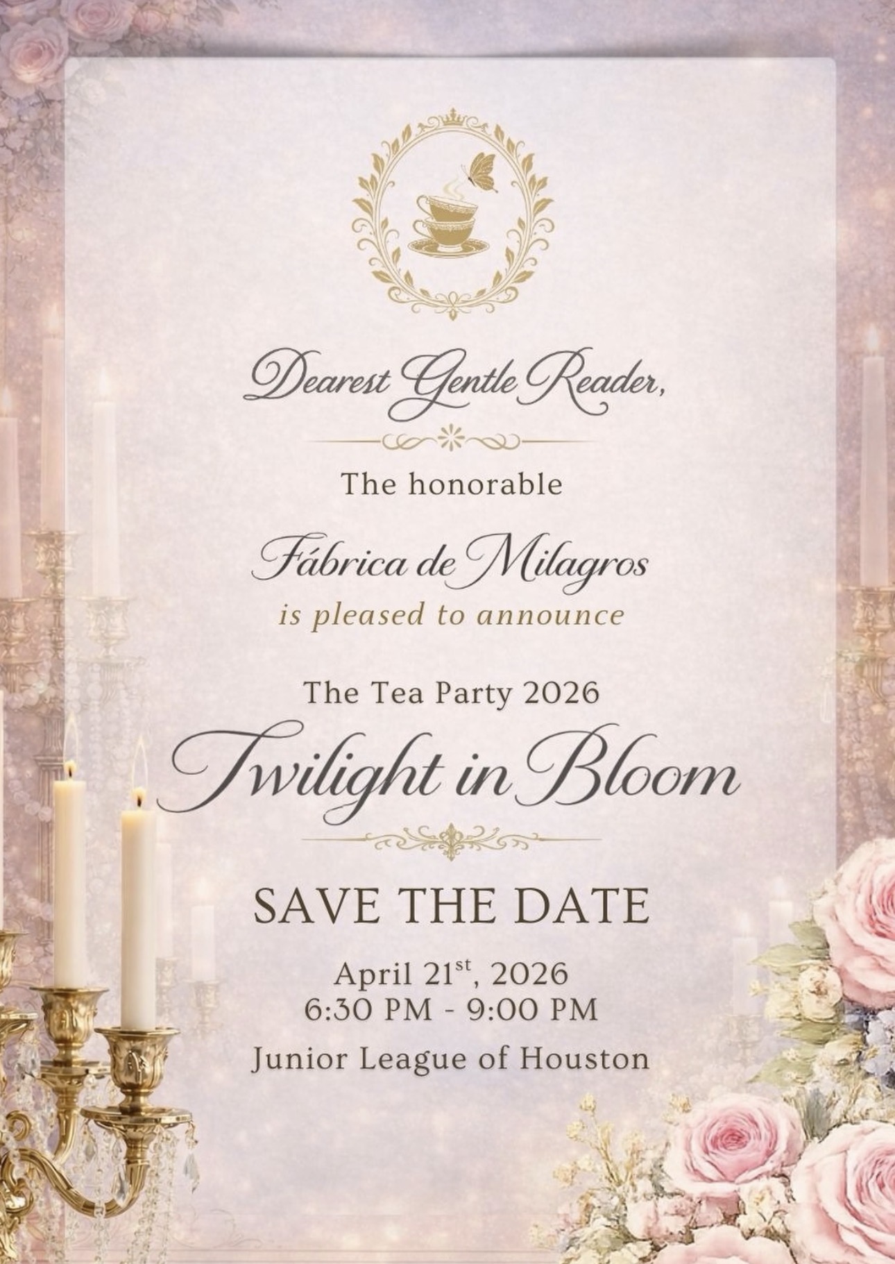 Tea Party Fábrica de Milagros